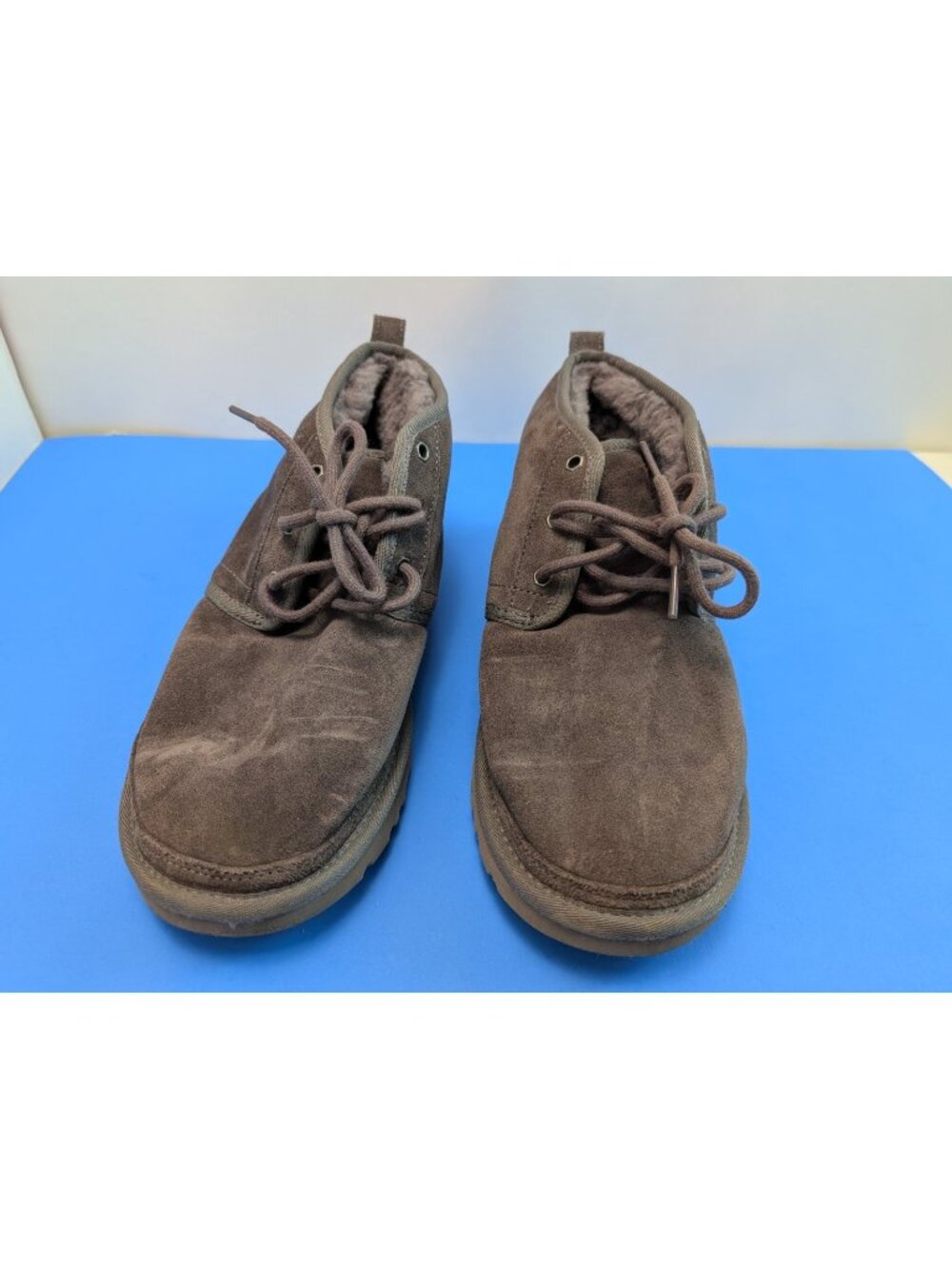 Women's Ugg Boots Neumel Lined Suede Chukka Gray Size 11